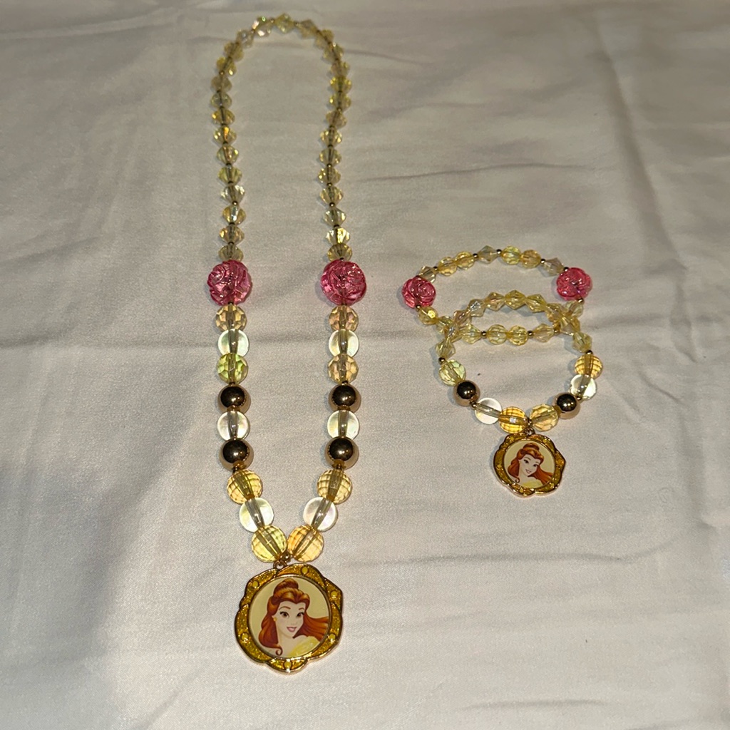 Disneyparks Exclusive Princess Belle Jewelry Accessories